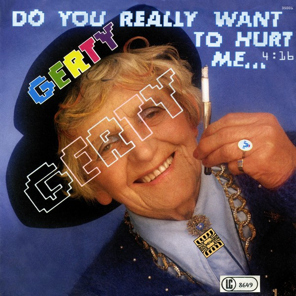 Cover Gerty* - Do You Really Want To Hurt Me ... (7, Single) Schallplatten Ankauf