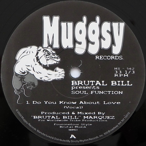Cover Brutal Bill Presents Soul Function - Do You Know About Love (12) Schallplatten Ankauf