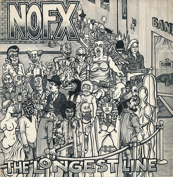 Cover NOFX - The Longest Line (12, EP) Schallplatten Ankauf