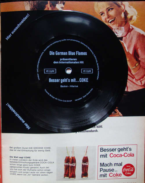 Bild Die German Blue Flames* - Besser Geht's Mit...Coke (Flexi, 7, S/Sided) Schallplatten Ankauf