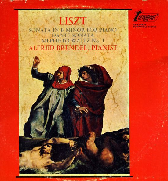 Cover Franz Liszt, Alfred Brendel - Sonata In B Minor For Piano, Dante Sonata, Mephisto Waltz No. 1 (LP) Schallplatten Ankauf