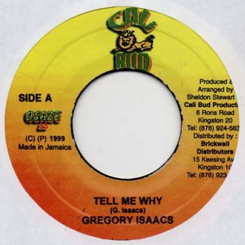 Cover Gregory Isaacs - Tell Me Why (7) Schallplatten Ankauf