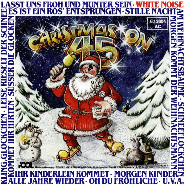 Cover White Noise (11) - Christmas On 45 (7, M/Print) Schallplatten Ankauf