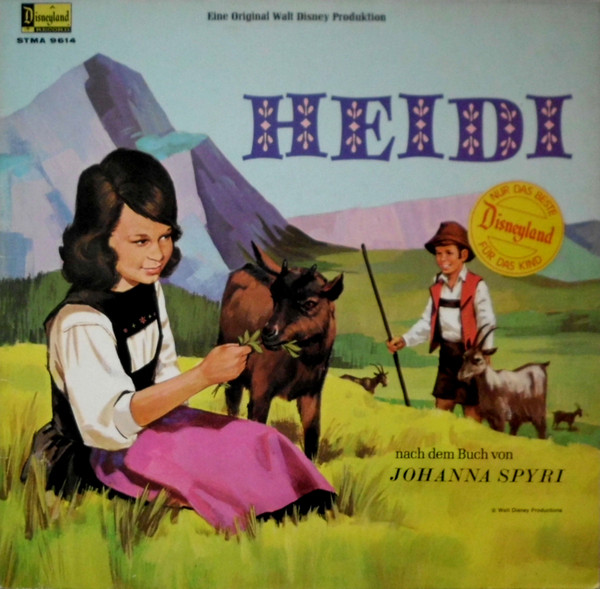 Bild Johanna Spyri - Heidi (Eine Original Walt Disney Produktion) (LP) Schallplatten Ankauf