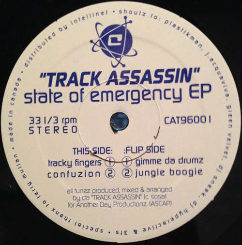 Bild Track Assassin - State Of Emergency EP (12, EP) Schallplatten Ankauf