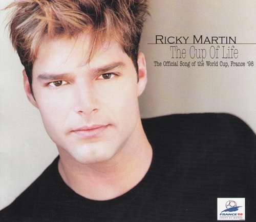 Cover Ricky Martin - The Cup Of Life (The Official Song Of The World Cup, France '98) (CD, Maxi) Schallplatten Ankauf