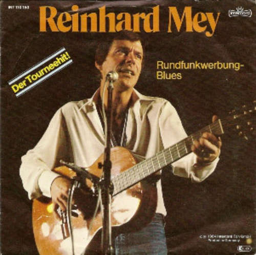 Cover Reinhard Mey - Rundfunkwerbung - Blues (7, Single, Cle) Schallplatten Ankauf