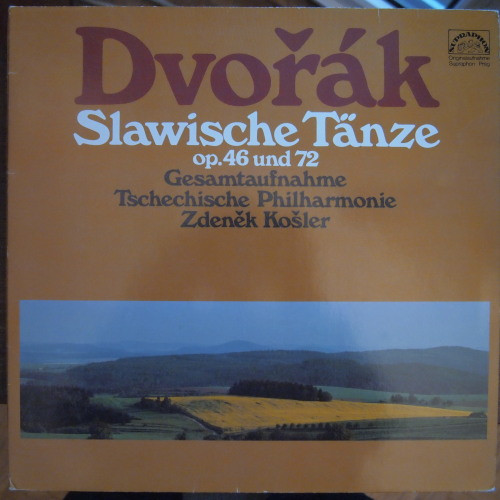 Cover Dvořák* - Tschechische Philharmonie* - Zdeněk Košler - Die Slawischen Tänze Op.46 Und 72 (Gesamtaufnahme) (2xLP, Gat) Schallplatten Ankauf