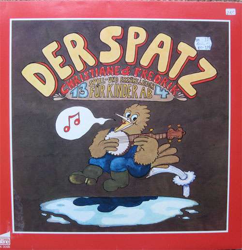 Cover Christiane* + Fredrik* - Der Spatz (LP, Album) Schallplatten Ankauf