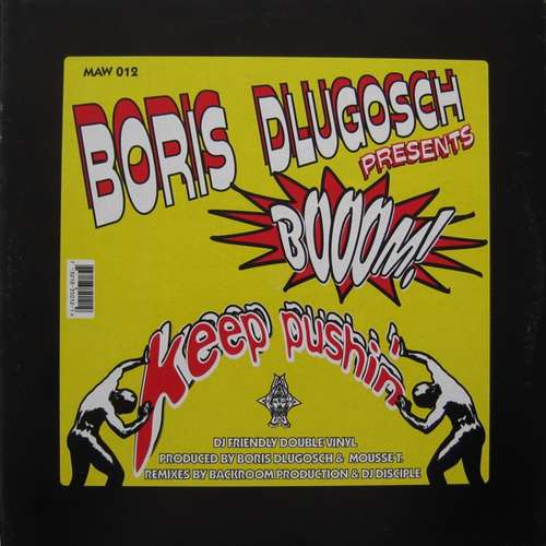 Cover Boris Dlugosch Presents Booom! - Keep Pushin' (2x12) Schallplatten Ankauf