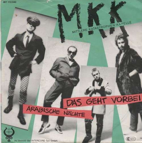 Cover MKK* - Das Geht Vorbei / Arabische Nächte (7, Single, Alt) Schallplatten Ankauf