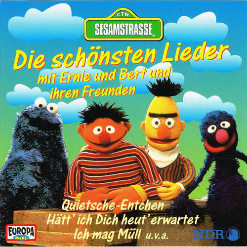 Cover Sesamstrasse - Die Schönsten Lieder Mit Ernie Und Bert Und Ihren Freunden (CD, Album, Comp) Schallplatten Ankauf