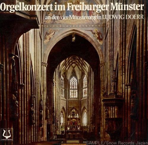 Cover Ludwig Doerr - Orgelkonzert Im Freiburger Münster An Den Vier Münsterorgeln (LP, Album) Schallplatten Ankauf