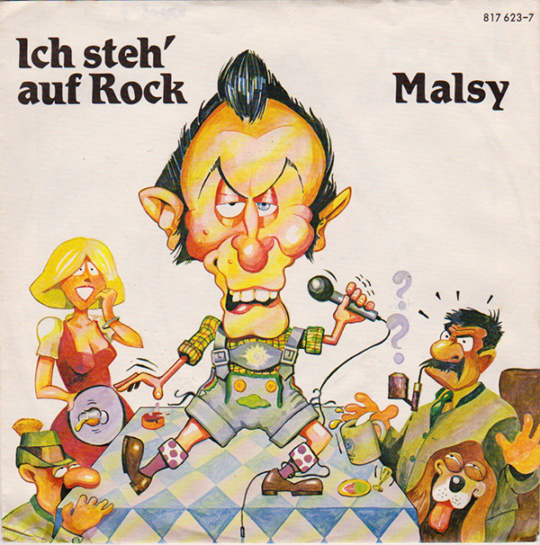 Cover Malsy - Ich Steh' Auf Rock (7, Single) Schallplatten Ankauf