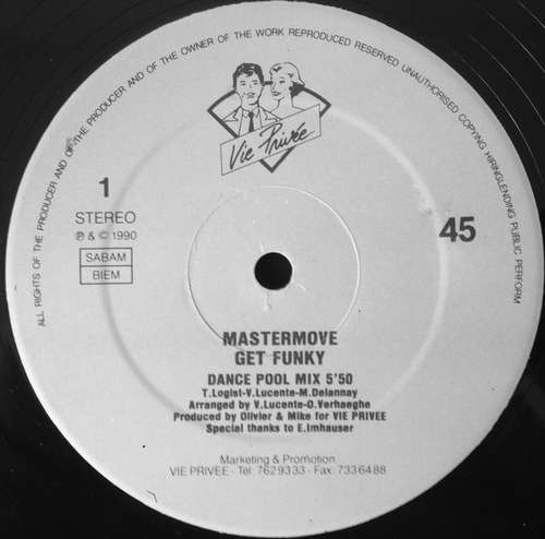 Bild Mastermove - Get Funky (12, Maxi) Schallplatten Ankauf
