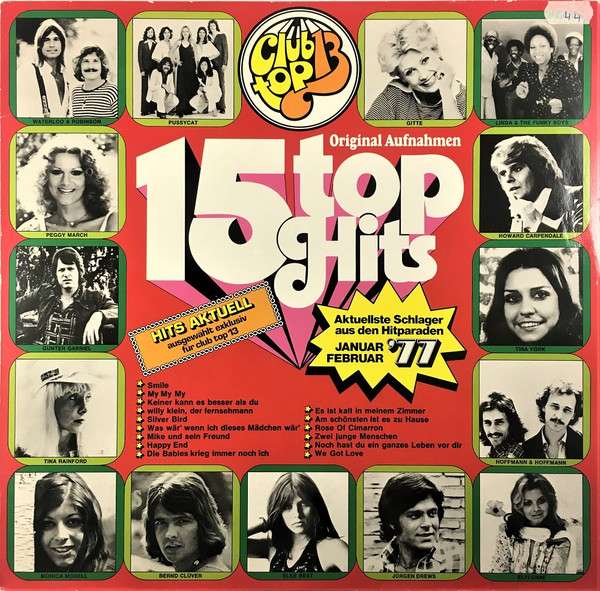 Cover Various - 15 Top Hits - Aktuellste Schlager Aus Den Hitparaden Januar Februar '77 (LP, Comp) Schallplatten Ankauf