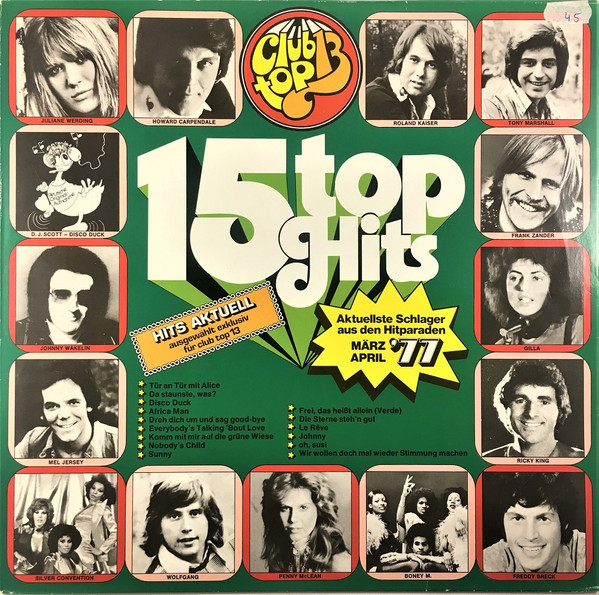 Cover Various - 15 Top Hits - Aktuellste Schlager Aus Den Hitparaden März April '77 (LP, Comp) Schallplatten Ankauf