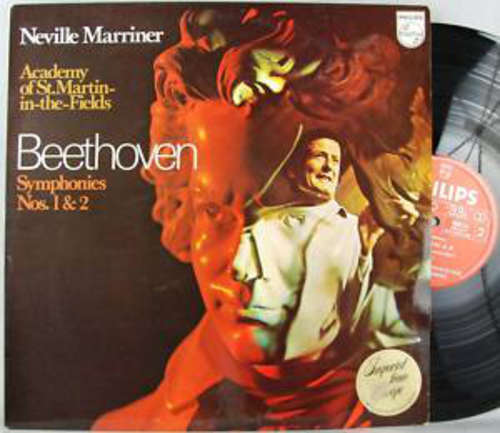 Cover Beethoven* - Academy Of St. Martin-In-the-Fields* - Neville Marriner* - Symphonies Nos. 1 & 2 (LP, Album) Schallplatten Ankauf