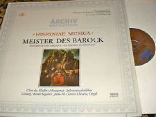 Cover Chor Des Klosters Montserrat* - Irenio Segarra & Julio - M. Garcia Llovera* - Hispaniae Musica: Meister Des Barock (LP, Gat) Schallplatten Ankauf