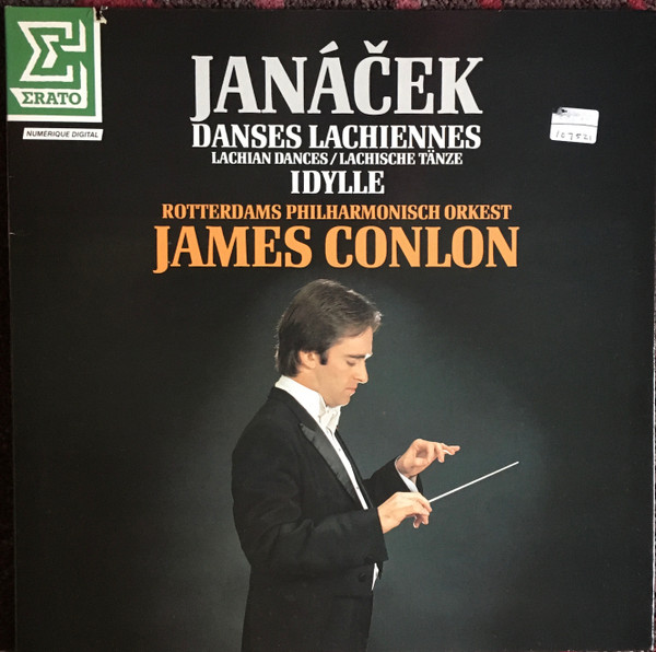 Cover Janáček* - Rotterdams Philharmonisch Orkest, James Conlon - Danses Lachiennes = Lachian Dances = Lachische Tänze / Idylle (LP) Schallplatten Ankauf