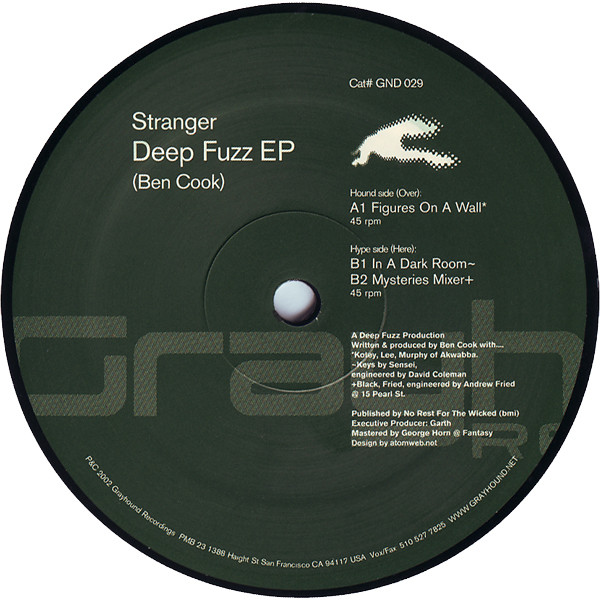 Cover Stranger (2) - Deep Fuzz EP (12, EP) Schallplatten Ankauf
