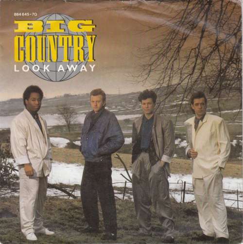 Cover Big Country - Look Away (7, Single) Schallplatten Ankauf