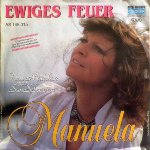 Cover Manuela (5) - Ewiges Feuer (7, Single) Schallplatten Ankauf