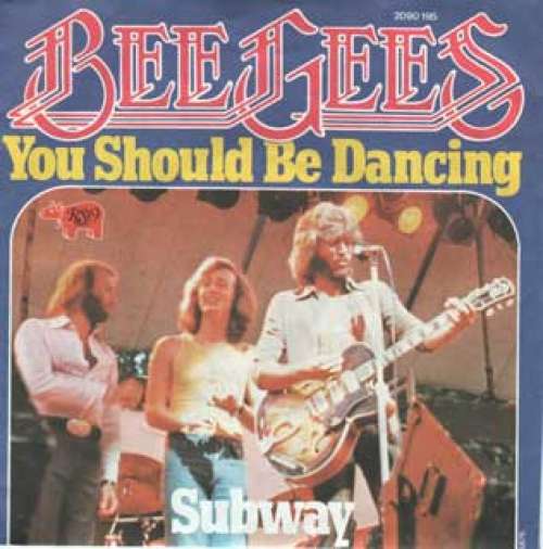 Cover Bee Gees - You Should Be Dancing (7, Single) Schallplatten Ankauf