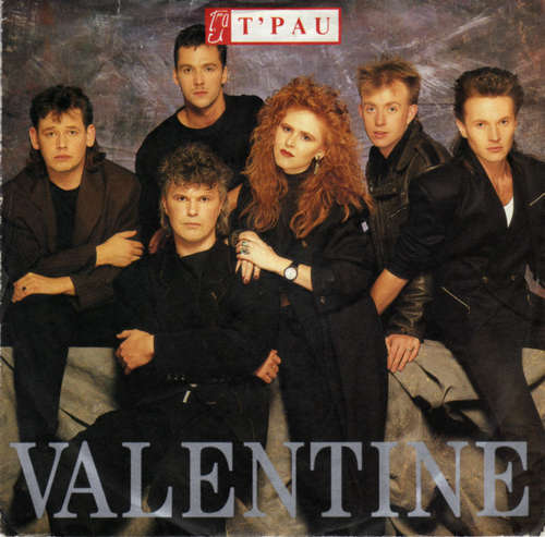 Cover T'Pau - Valentine (7, Single) Schallplatten Ankauf