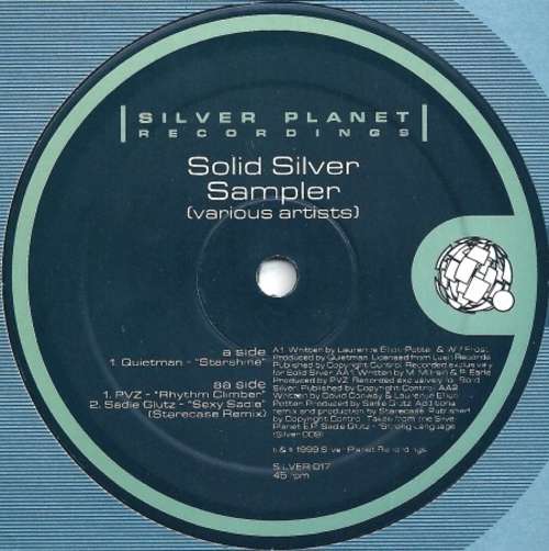 Cover Solid Silver Sampler Schallplatten Ankauf