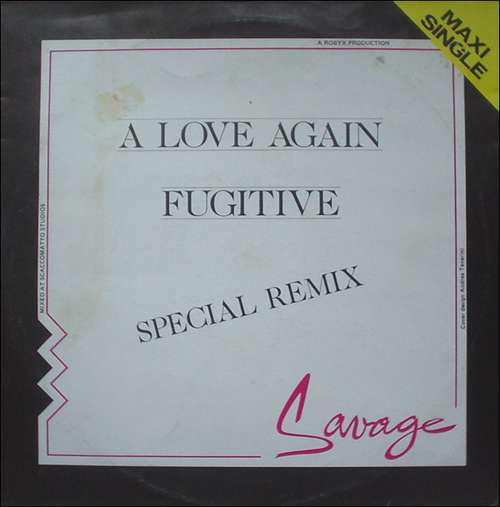 Cover Savage - A Love Again (Special Remix) / Fugitive (12, Maxi) Schallplatten Ankauf