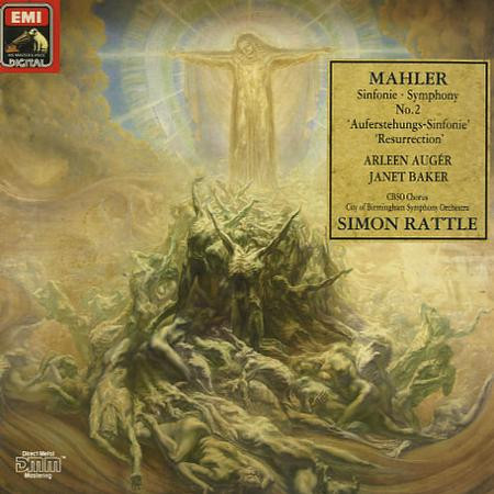 Cover Mahler*, City Of Birmingham Symphony Orchestra, CBSO Chorus*, Simon Rattle* - Symphony No. 2 · (Resurrection) (2xLP) Schallplatten Ankauf