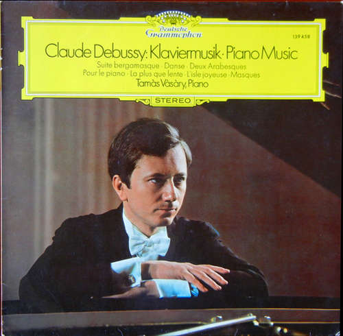 Cover Claude Debussy - Tamàs Vàsàry* - Klaviermusik - Piano Music (LP, Album, RE) Schallplatten Ankauf