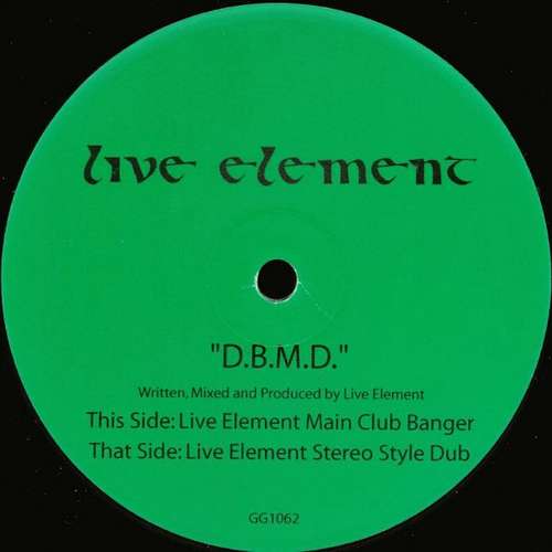 Cover Live Element - D.B.M.D. (12, Promo) Schallplatten Ankauf