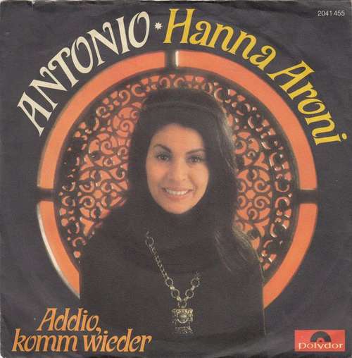 Cover Hanna Aroni - Antonio (7, Single) Schallplatten Ankauf
