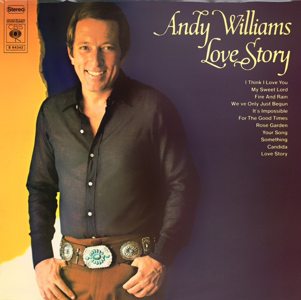 Cover Andy Williams - Love Story (LP, Album, RE) Schallplatten Ankauf