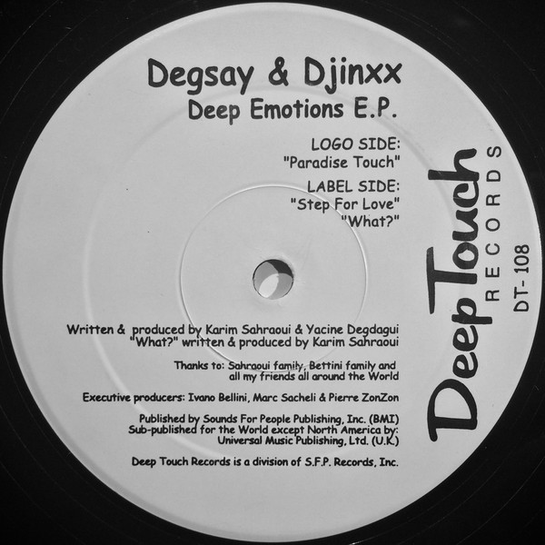 Cover Degsay & Djinxx - Deep Emotions E.P. (12, EP) Schallplatten Ankauf