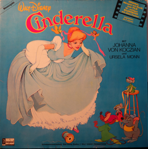 Cover Petra Schmidt-Decker - Walt Disney - Cinderella (LP) Schallplatten Ankauf