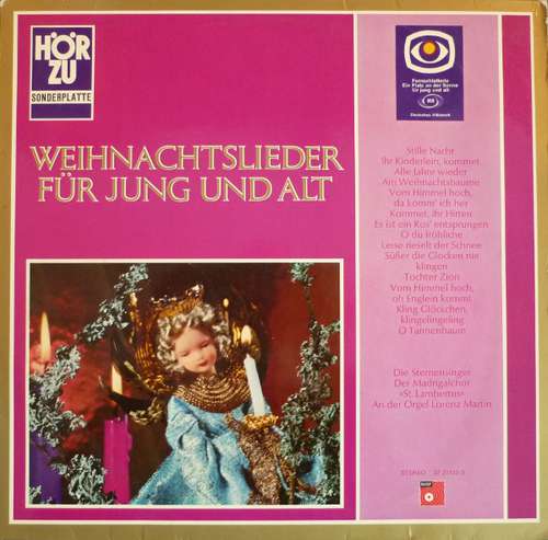 Cover Die Sternensinger, Der Madrigalchor St. Lambertus*, Lorenz Martin - Weihnachtslieder Für Jung Und Alt (LP, Album) Schallplatten Ankauf