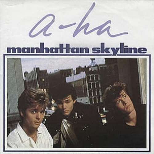 Cover a-ha - Manhattan Skyline (7, Single) Schallplatten Ankauf