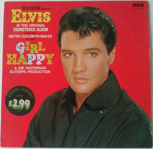 Cover Elvis Presley - Girl Happy (LP, Album, RE) Schallplatten Ankauf
