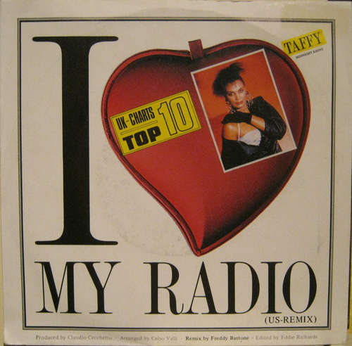 Cover Taffy - I Love My Radio (Midnight Radio) (US-Remix) (7, Single) Schallplatten Ankauf