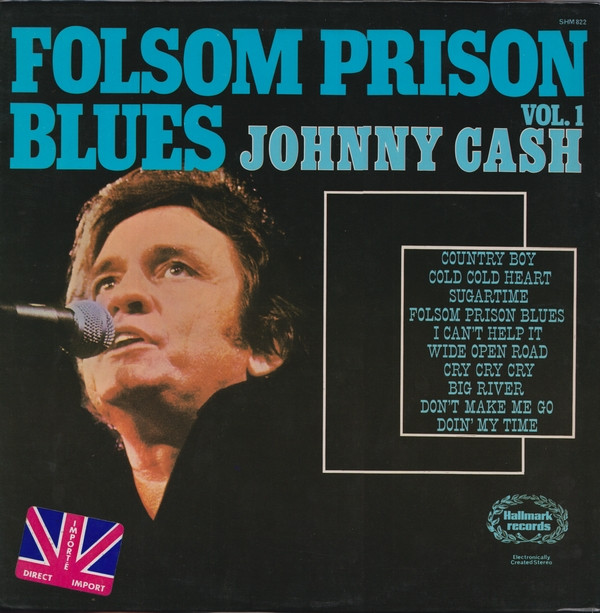 Cover Johnny Cash - Folsom Prison Blues Vol. 1 (LP, Comp) Schallplatten Ankauf