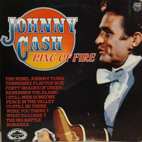Cover Johnny Cash - Ring Of Fire (LP, Comp, RE) Schallplatten Ankauf