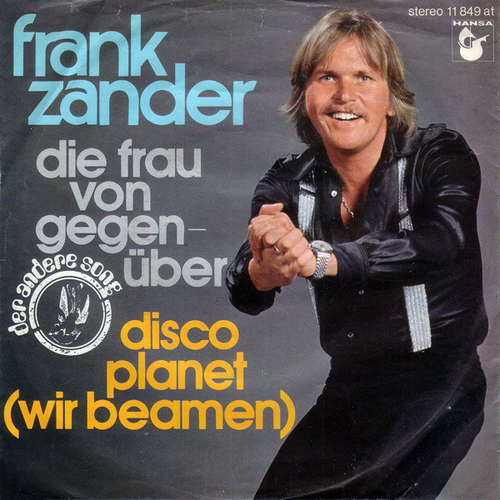 Cover Frank Zander - Disco Planet (Wir Beamen) (7, Single) Schallplatten Ankauf