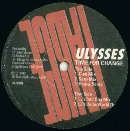 Cover Ulysses - Time For Change (12) Schallplatten Ankauf