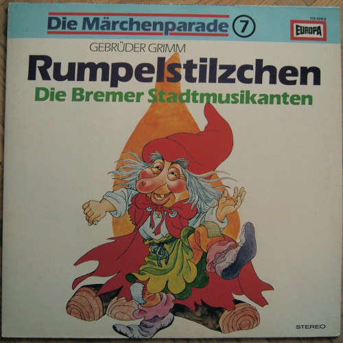 Cover Gebrüder Grimm - Rumpelstilzchen / Die Bremer Stadtmusikanten (LP) Schallplatten Ankauf