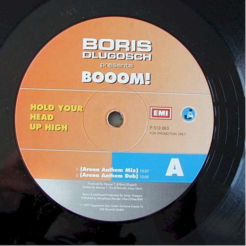 Cover Booom! - Hold Your Head Up High (2x12, Promo) Schallplatten Ankauf