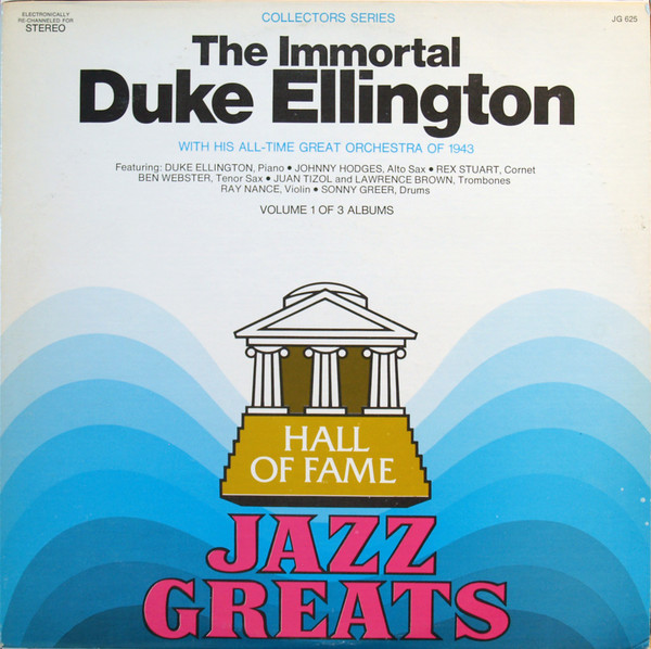 Cover Duke Ellington - The Immortal Duke Ellington Vol. 1 Of 3 (LP, Comp, RE) Schallplatten Ankauf