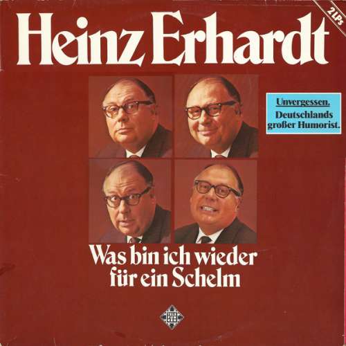 Cover Heinz Erhardt - Was Bin Ich Wieder Für Ein Schelm (2xLP, Comp, RE, Gat) Schallplatten Ankauf
